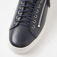 Load image into Gallery viewer, DJANGO & JULIETTE LAILA NAVY WHITE - Women Sneakers - Collective Shoes