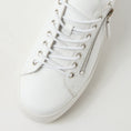 Load image into Gallery viewer, DJANGO & JULIETTE LAILA WHITE - Women Sneakers - Collective Shoes