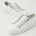 Load image into Gallery viewer, DJANGO & JULIETTE LAILA WHITE - Women Sneakers - Collective Shoes