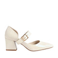 Load image into Gallery viewer, DJANGO & JULIETTE MILLING IVORY PATENT - Women Sandals - Collective Shoes