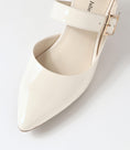 Load image into Gallery viewer, DJANGO & JULIETTE MILLING IVORY PATENT - Women Sandals - Collective Shoes