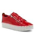 Load image into Gallery viewer, DJANGO & JULIETTE BUMP RED WHITE PATENT - Women sneakers - Collective Shoes