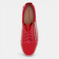 Load image into Gallery viewer, DJANGO & JULIETTE BUMP RED WHITE PATENT