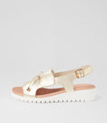 Load image into Gallery viewer, DJANGO & JULIETTE MALIKA PALE GOLD - Women Sandals - Collective Shoes