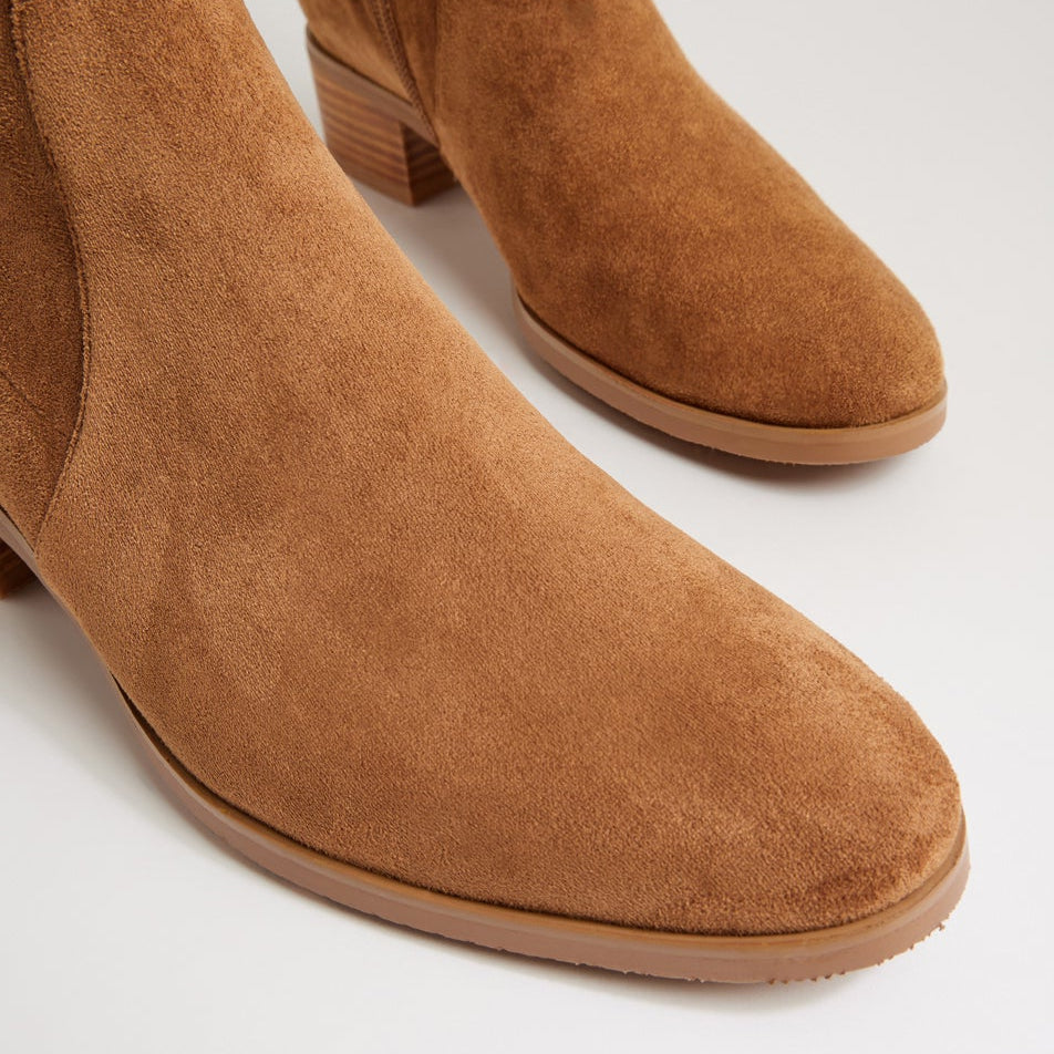DJANGO & JULIETTE TIMOTHIE LT CHOCO - Women High Boots - Collective Shoes