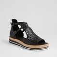 Load image into Gallery viewer, DJANGO & JULIETTE ACCRA BLACK - Women Sandals - Collective Shoes