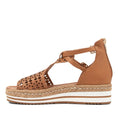 Load image into Gallery viewer, DJANGO & JULIETTE ACCRA DARK TAN - Women Sandals - Collective Shoes