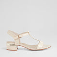Load image into Gallery viewer, DJANGO & JULIETTE TANER NOUGAT PATENT MULTI - Women Sandals - Collective Shoes