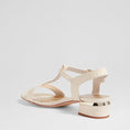 Load image into Gallery viewer, DJANGO & JULIETTE TANER NOUGAT PATENT MULTI - Women Sandals - Collective Shoes