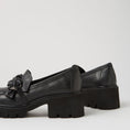 Load image into Gallery viewer, DJANGO & JULIETTE BIZMO BLACK - Women Loafers - Collective Shoes