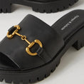 Load image into Gallery viewer, DJANGO & JULIETTE BELO BLACK - Women Slip On - Collective Shoes