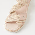 Load image into Gallery viewer, DJANGO & JULIETTE IDELA NUDE WEAVE - Women Sandals - Collective Shoes