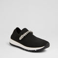 Load image into Gallery viewer, DJANGO & JULIETTE JOLO BLACK SILVER - Women Sneakers - Collective Shoes