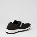 Load image into Gallery viewer, DJANGO & JULIETTE JOLO BLACK SILVER - Women Sneakers - Collective Shoes