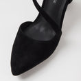 Load image into Gallery viewer, DJANGO & JULIETTE LAHTI BLACK SUEDE - Women Heels - Collective Shoes