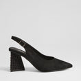 Load image into Gallery viewer, DJANGO & JULIETTE LESNOY BLACK SUEDE - Women Heels - Collective Shoes