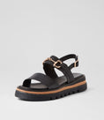 Load image into Gallery viewer, DJANGO & JULIETTE SABRI BLACK - Women Sandals - Collective Shoes