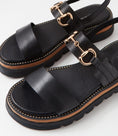 Load image into Gallery viewer, DJANGO & JULIETTE SABRI BLACK - Women Sandals - Collective Shoes
