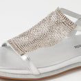 Load image into Gallery viewer, DJANGO & JULIETTE YERRYS SILVER - Women Sandals - Collective Shoes