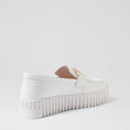Load image into Gallery viewer, DJANGO & JULIETTE BRONTIS WHITE PATENT - Women Loafers - Collective Shoes