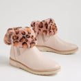 Load image into Gallery viewer, DJANGO & JULIETTE RHEMY DUSTY PINK LEOP - Women Boots - Collective Shoes