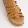 Load image into Gallery viewer, DJANGO & JULIETTE BRIANAT DK TAN - Women Sandals - Collective Shoes
