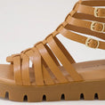 Load image into Gallery viewer, DJANGO & JULIETTE BRIANAT DK TAN - Women Sandals - Collective Shoes