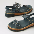 Load image into Gallery viewer, DJANGO & JULIETTE CAROLA NAVY - Women Sandals - Collective Shoes