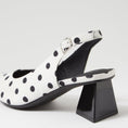 Load image into Gallery viewer, DJANGO & JULIETTE IHOPS WHITE BLACK - Women Sandals - Collective Shoes