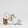 Load image into Gallery viewer, DJANGO & JULIETTE JULLY WHITE - Women Sandals - Collective Shoes