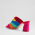 Load image into Gallery viewer, DJANGO & JULIETTE KOLOURS RED BRIGHT - Women Mules - Collective Shoes