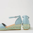 Load image into Gallery viewer, DJANGO & JULIETTE SKIPSY DENIM MULTI - Women Sandals - Collective Shoes