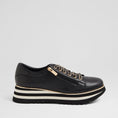 Load image into Gallery viewer, DJANGO & JULIETTE EAMMES BLACK - Women Sneakers - Collective Shoes