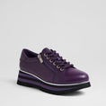 Load image into Gallery viewer, DJANGO & JULIETTE EAMMES PURPLE - BLACK - Women Sneakers - Collective Shoes