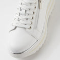 Load image into Gallery viewer, DJANGO & JULIETTE EAMMES WHITE - Women Sneakers - Collective Shoes