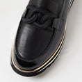 Load image into Gallery viewer, DJANGO & JULIETTE EAILA BLACK PATENT - Women Loafers - Collective Shoes