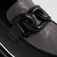 Load image into Gallery viewer, DJANGO & JULIETTE EAILA BLACK CHARCOAL - Women Loafers - Collective Shoes