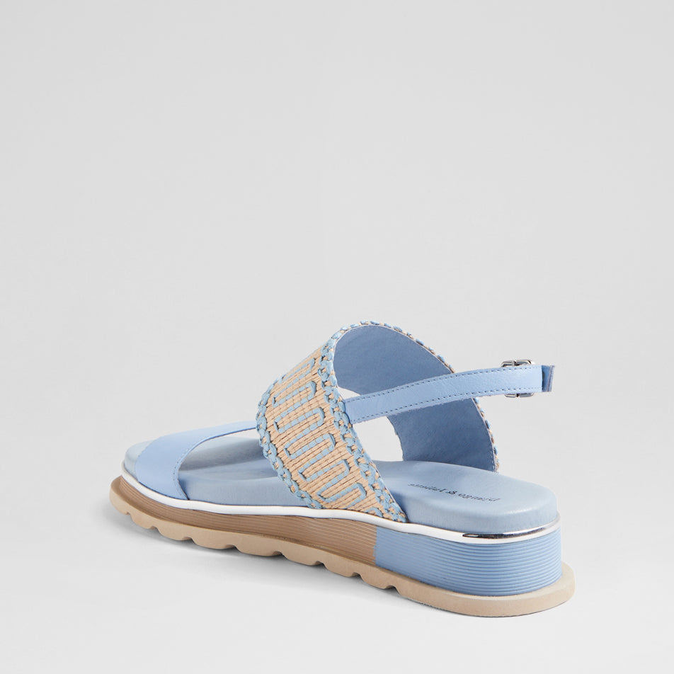DJANGO & JULIETTE CORSETT BLUE - Women Sandals - Collective Shoes