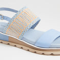 Load image into Gallery viewer, DJANGO & JULIETTE CORSETT BLUE - Women Sandals - Collective Shoes
