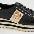Load image into Gallery viewer, DJANGO & JULIETTE EDGEY BLACK - MILK - Women Sneakers - Collective Shoes