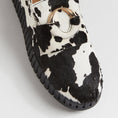 Load image into Gallery viewer, DJANGO & JULIETTE BURBANKS BLACK WHITE PONY - Women Loafers - Collective Shoes