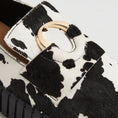 Load image into Gallery viewer, DJANGO & JULIETTE BURBANKS BLACK WHITE PONY - Women Loafers - Collective Shoes