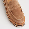 Load image into Gallery viewer, DJANGO & JULIETTE GLAMMS LT CHOCO - Women Loafers - Collective Shoes