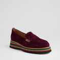 Load image into Gallery viewer, DJANGO & JULIETTE GLAMNS BURGUNDY - Women Loafers - Collective Shoes
