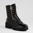 Load image into Gallery viewer, DJANGO & JULIETTE OWEMMIA BLACK - Women Boots - Collective Shoes
