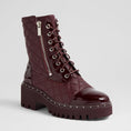 Load image into Gallery viewer, DJANGO & JULIETTE OWEMMIA BURGUNDY - Women Boots - Collective Shoes