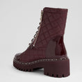 Load image into Gallery viewer, DJANGO & JULIETTE OWEMMIA BURGUNDY - Women Boots - Collective Shoes