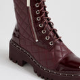 Load image into Gallery viewer, DJANGO & JULIETTE OWEMMIA BURGUNDY - Women Boots - Collective Shoes