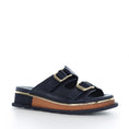 Load image into Gallery viewer, DJANGO & JULIETTE CHABLIS NAVY - Women Slides - Collective Shoes