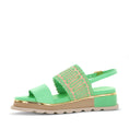 Load image into Gallery viewer, DJANGO & JULIETTE CORSETT LIME - Women Sandals - Collective Shoes